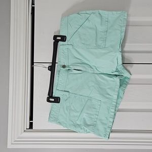Arizona - mint green/teal - denim shorts - juniors size 17
